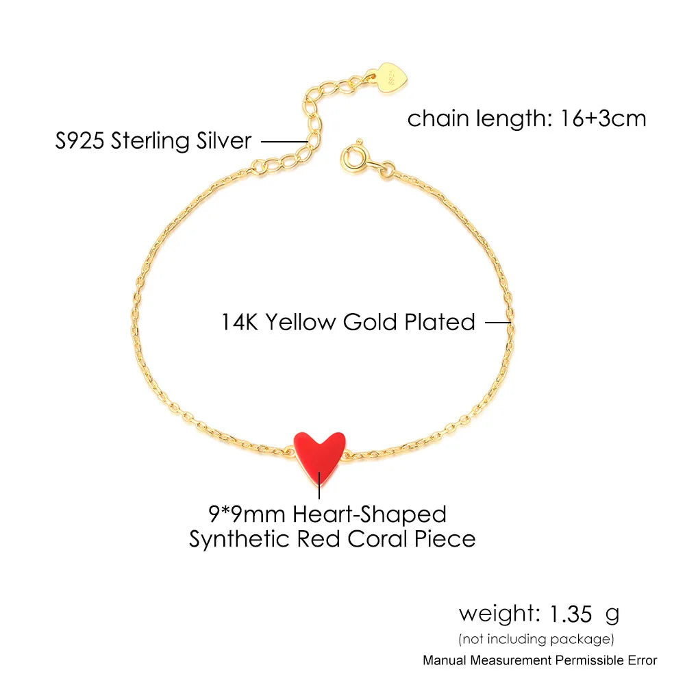 Bold Heart Bracelet