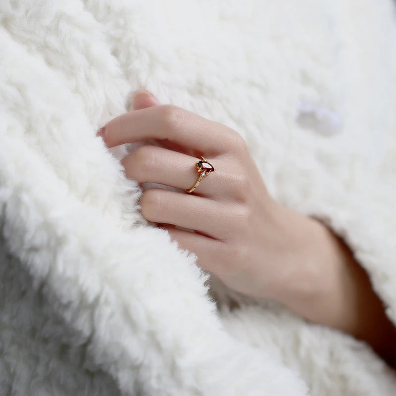 Garnet Heirloom Ring