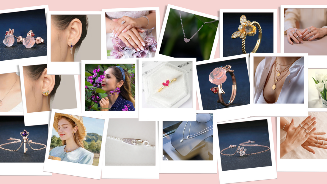 Before You Buy Silver Jewelry: CaratMoon 925 silver jewelry collection featuring elegant rings, necklaces, and gemstone pieces
