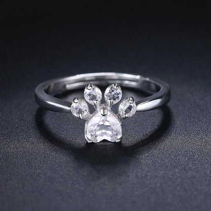 Pink Paw Ring