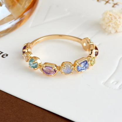Rainbow Prism Ring