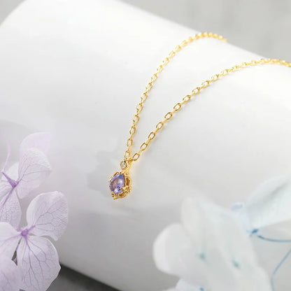 Tanzanite Pendant Necklace