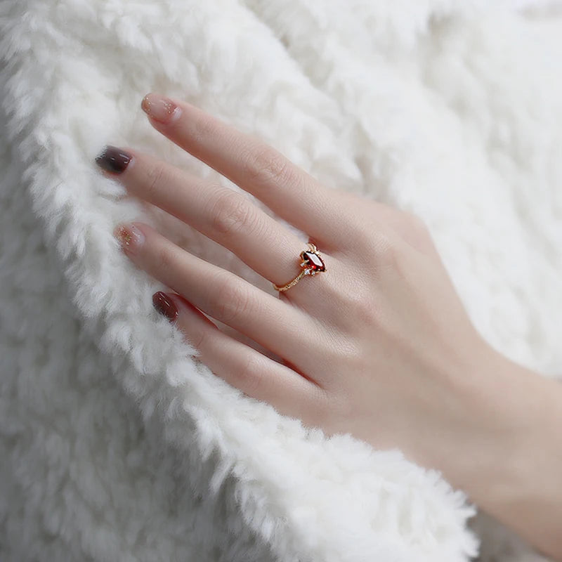 Garnet Heirloom Ring