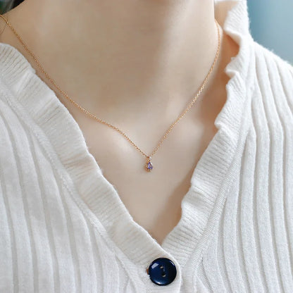 Tanzanite Pendant Necklace