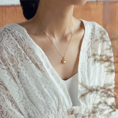 Pearl Drop Necklace