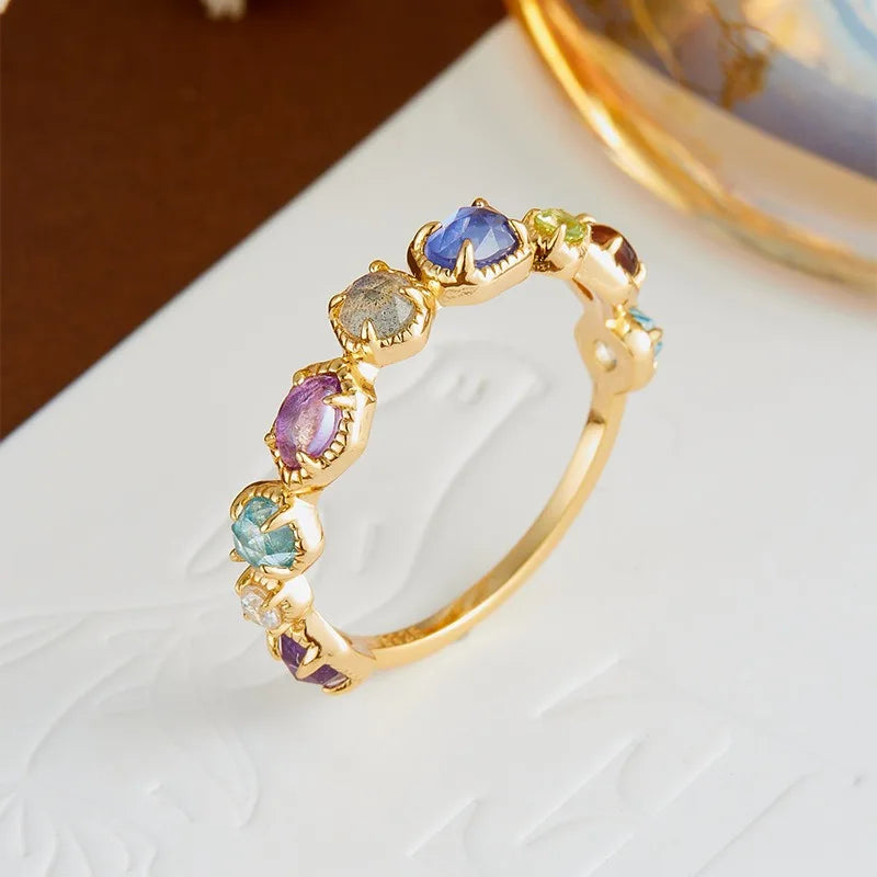 Rainbow Prism Ring