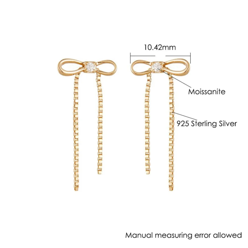 Satin Bow Earrings