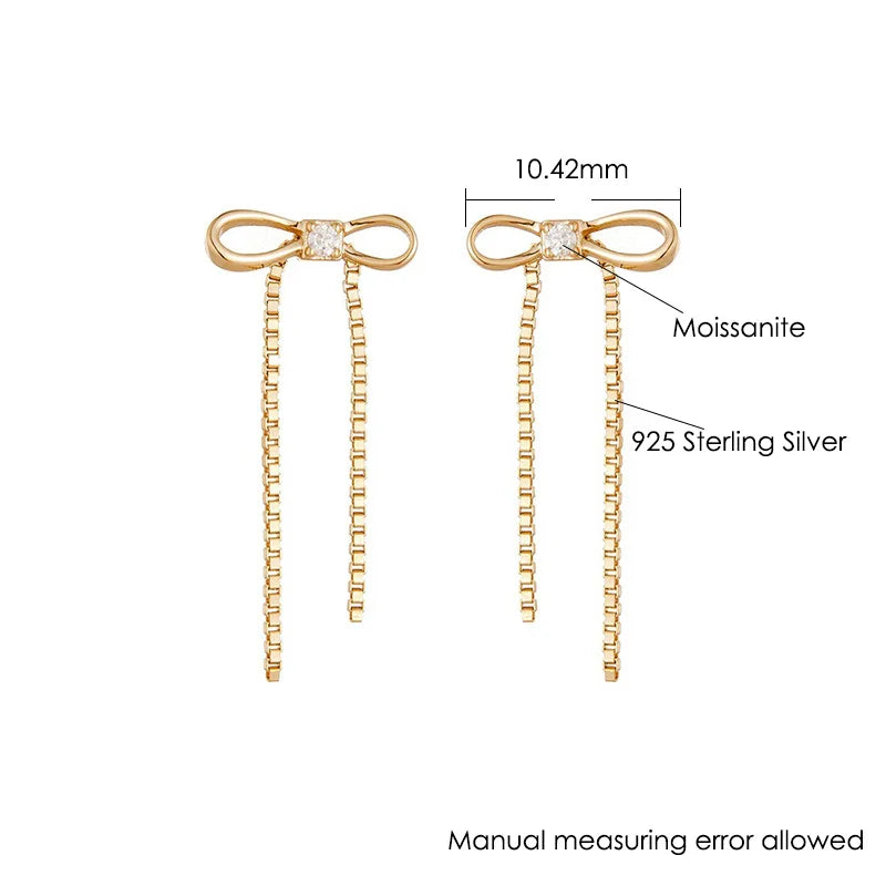 Satin Bow Earrings