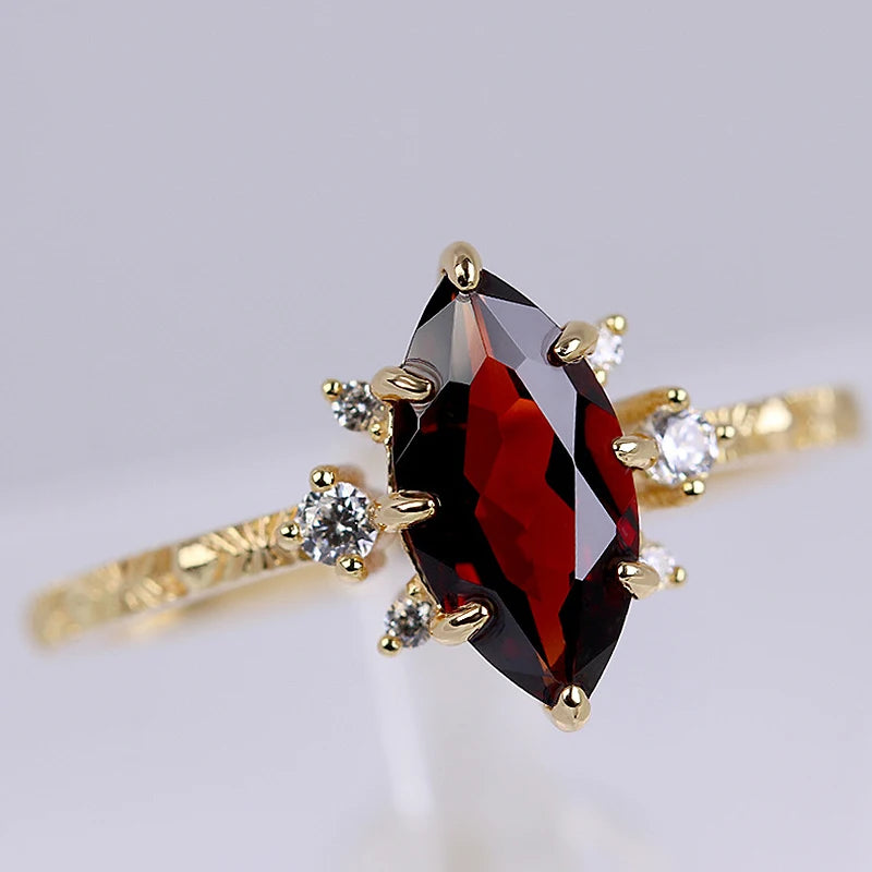 Garnet Heirloom Ring