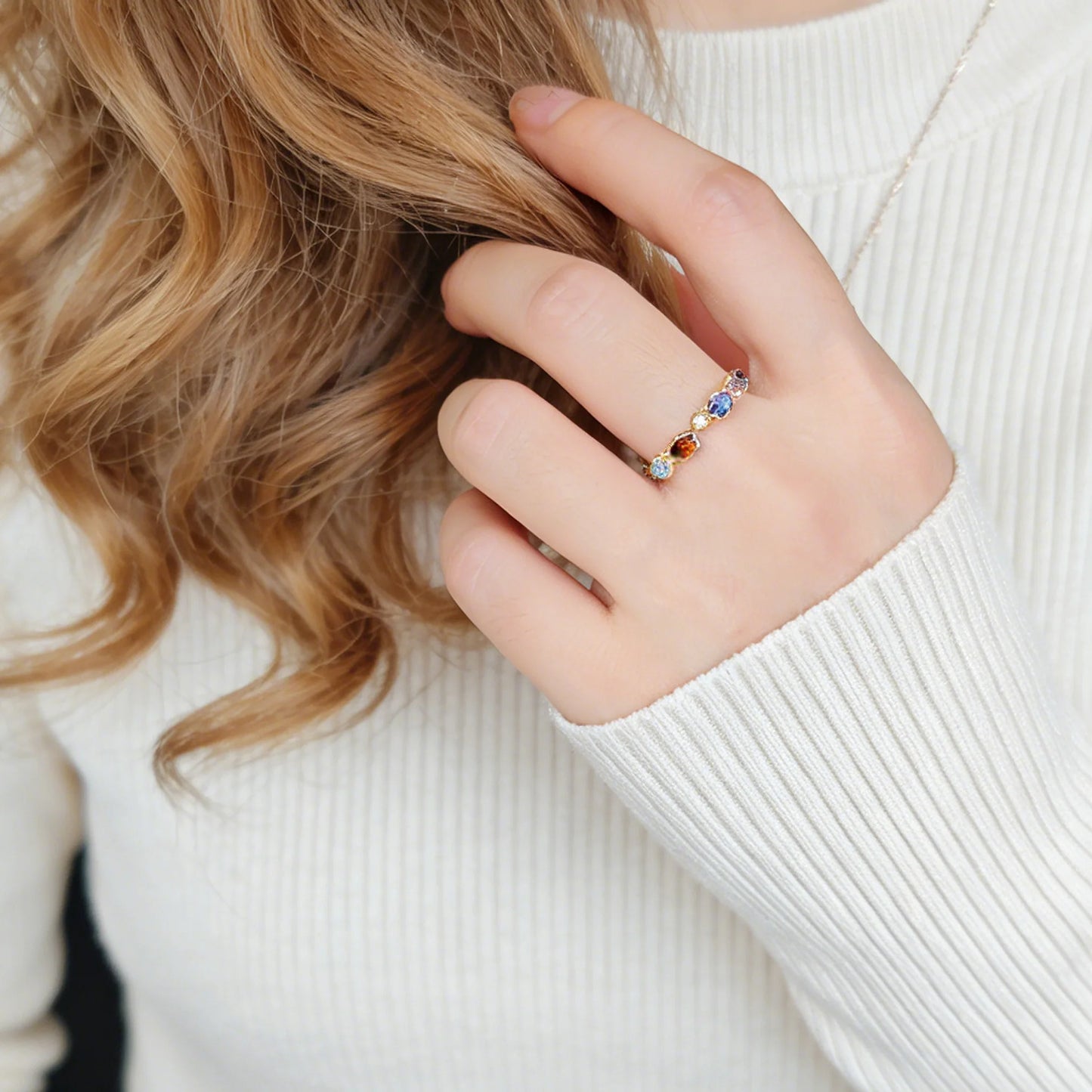 Rainbow Prism Ring