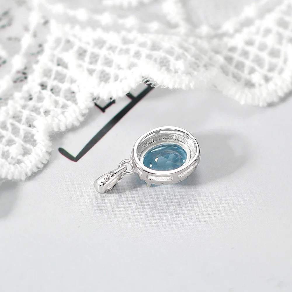 Blue Topaz Necklace