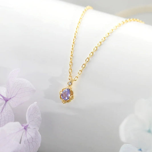 Tanzanite Pendant Necklace