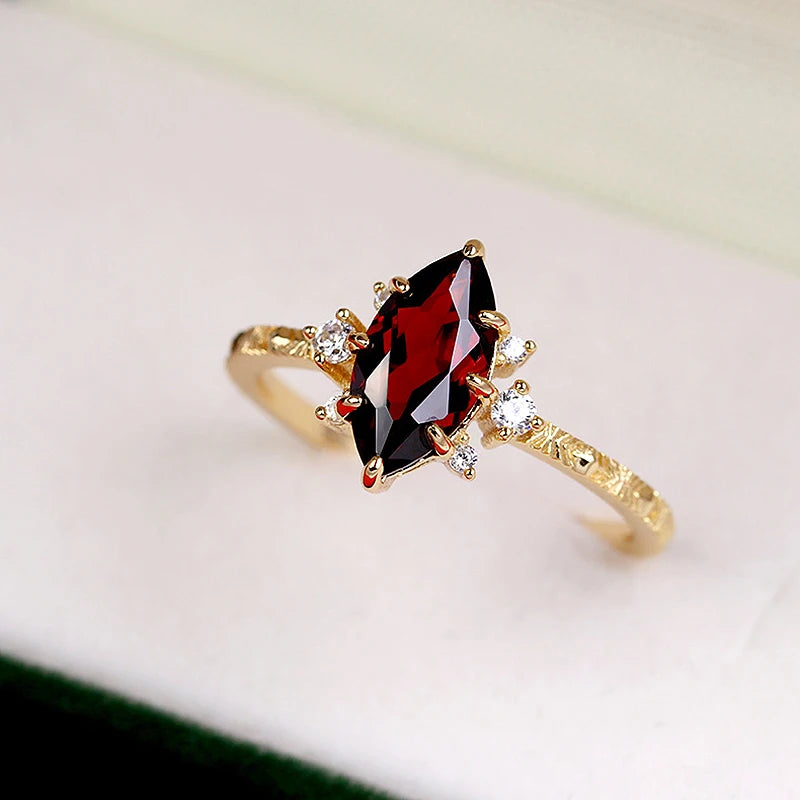 Garnet Heirloom Ring