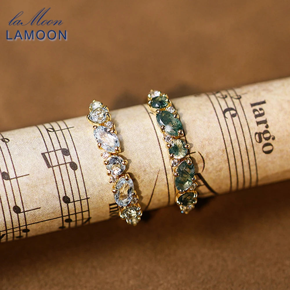 Fernleaf Topaz Ring