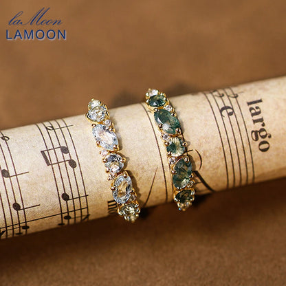 Fernleaf Topaz Ring