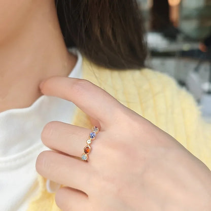 Rainbow Prism Ring