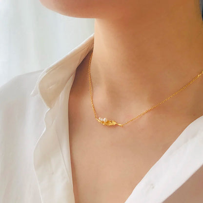 Pearl Drop Necklace