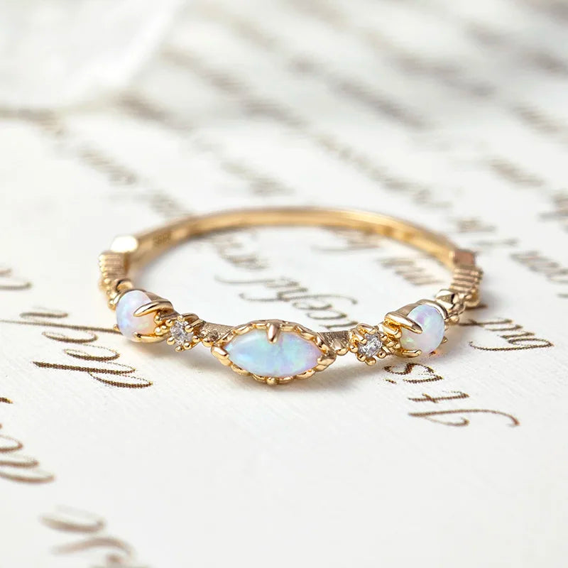 Opal Prism Ring
