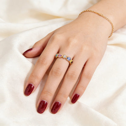 Rainbow Prism Ring