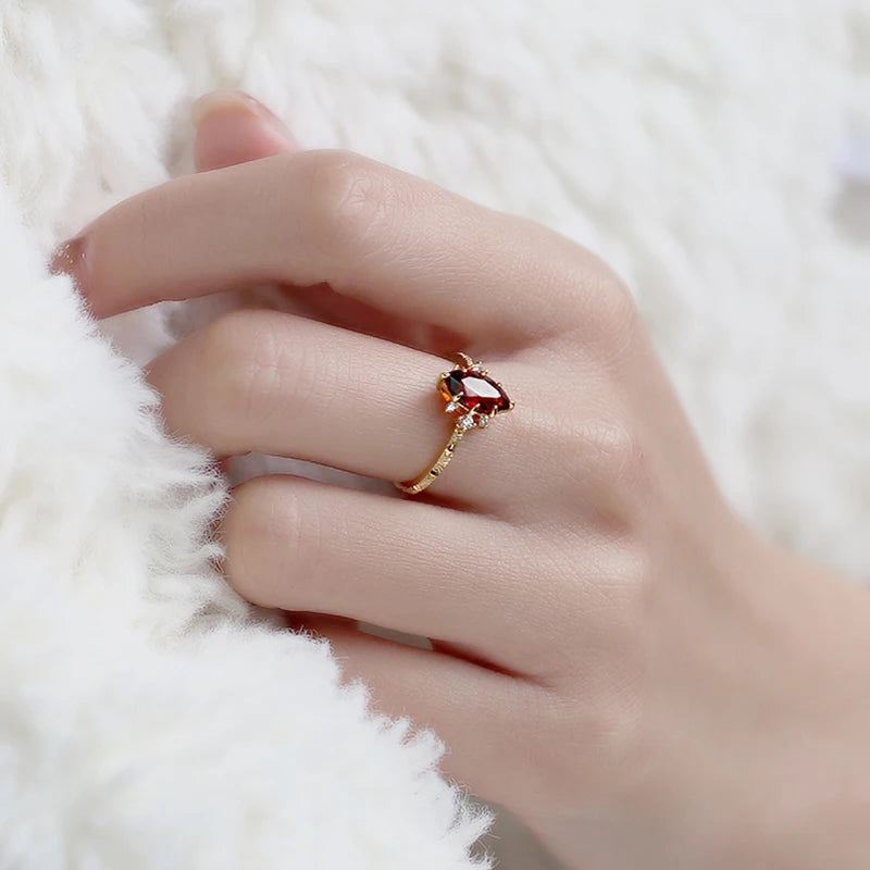 Garnet Heirloom Ring
