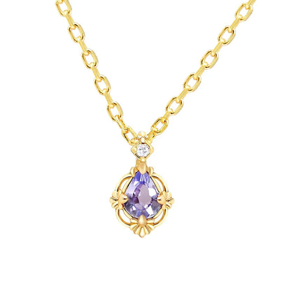 Tanzanite Pendant Necklace
