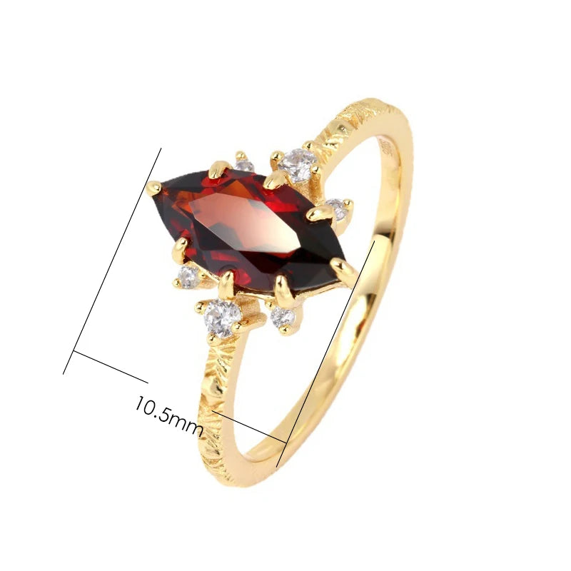 Garnet Heirloom Ring