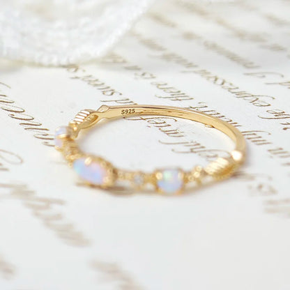 Opal Prism Ring