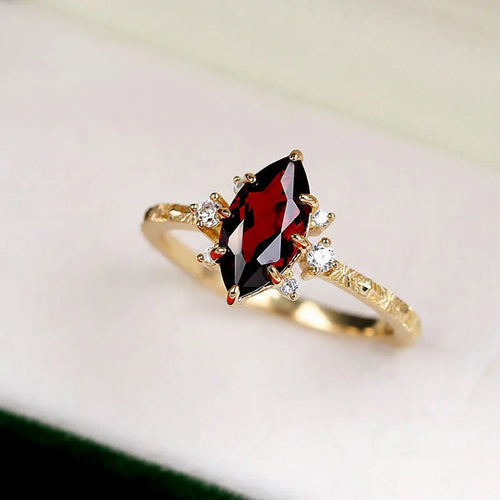 Garnet Heirloom Ring