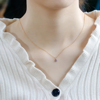Tanzanite Pendant Necklace