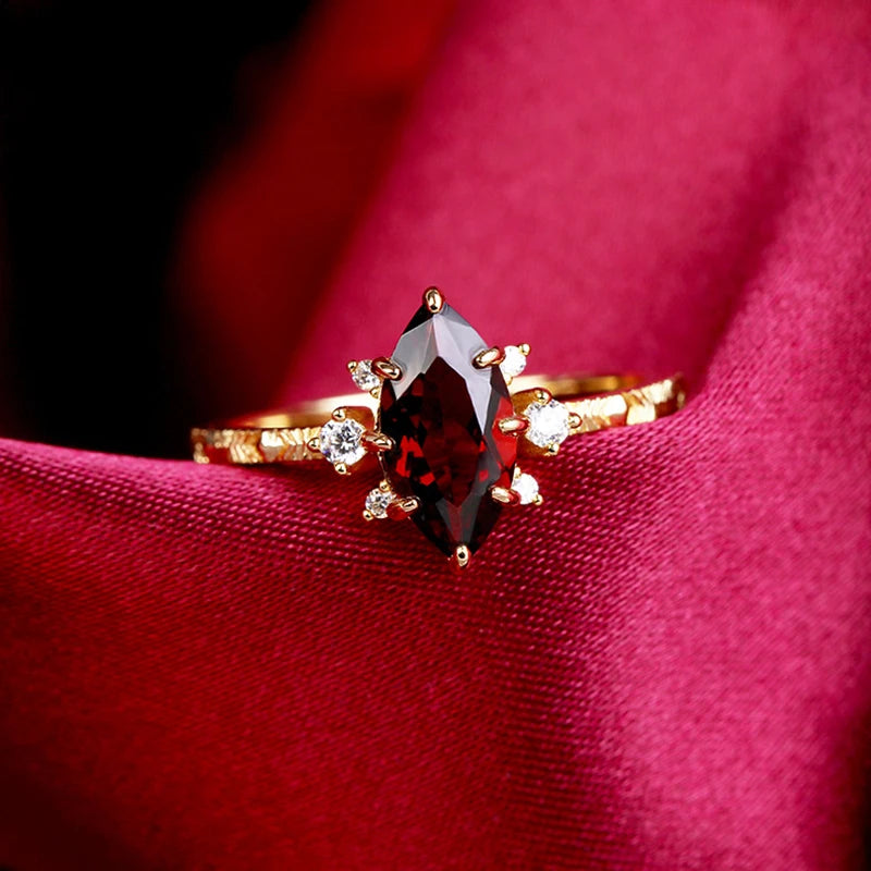 Garnet Heirloom Ring