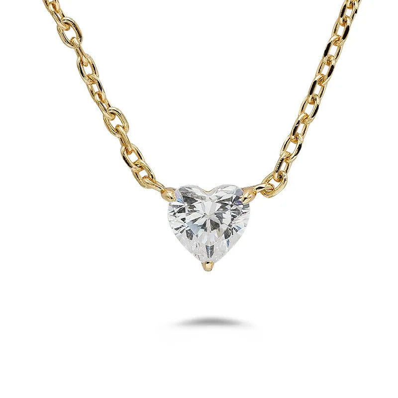 Crystal Heart Necklace