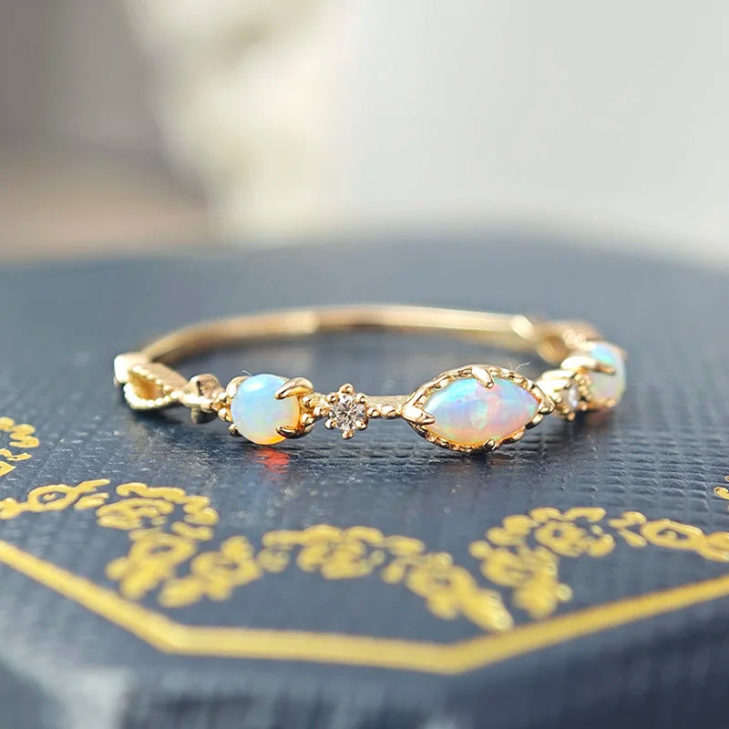 Opal Prism Ring