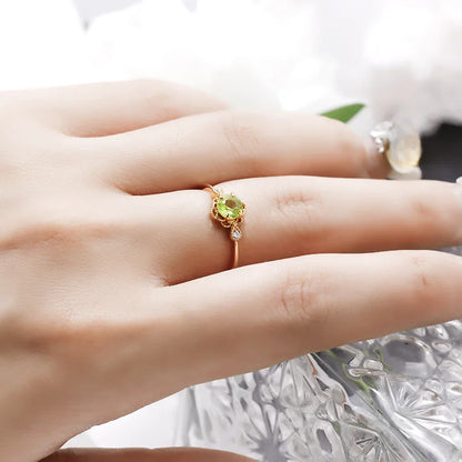 Opal Whisper Ring